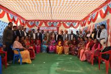 प्रथम गाउँसभा अधिवेसनमा गाउँसभा प्रतिनिधि  सहित सम्पूर्ण गाउँपालिका कर्मचारी ।