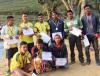 अध्यक्ष कप रनिङ्ग शिल्ड भलिवल प्रतियोगिता २०७५ मा  तृतीय स्थान हासिल गर्दै छत्रदेव -८ अर्घातोष-मरेङ्ग ।