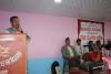 छत्रदेव गाउँपालिकाको दोस्रो चौमासिक समिक्षा कार्यक्रमको समापन कार्यक्रममा विभिन्न समस्याको समाधान प्रस्तुत गर्दै गाउँपालिका अध्यक्ष श्री लेखनाथ पोख्रेल ।