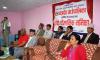 छत्रदेव गाउँपालिकाको दोस्रो चौमासिक समिक्षा कार्यक्रमको समापन कार्यक्रममा विभिन्न समस्याको समाधान प्रस्तुत गर्दै गाउँपालिका अध्यक्ष श्री लेखनाथ पोख्रेल ।