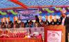 अध्यक्ष कप रनिङ्ग शिल्ड भलिवल प्रतियोगिता २०७५ काे उद्घाटन समारोहमा मन्तब्य प्रस्तुत गर्दै प्रमुख प्रशासकीय अधिकृत श्री भेषराज पन्थ ।